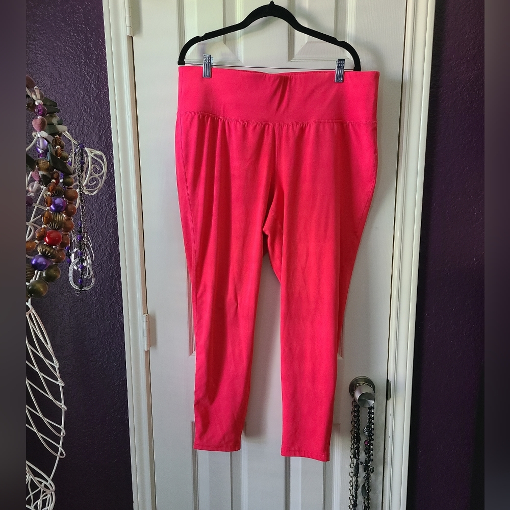 Lane Bryant Livi Active Leggings Hot Pink size 18/20